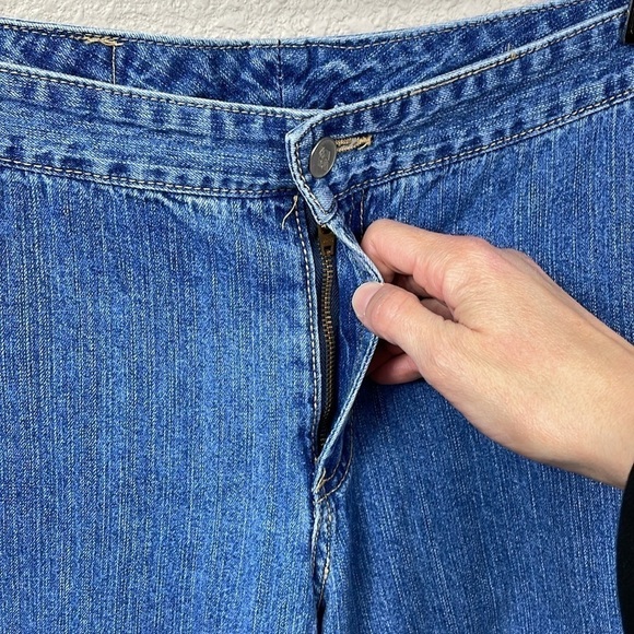 Vintage Bongo by Gene Montesano Bareback Bootcut Jeans Blue Denim Sz 9 - Picture 4 of 13